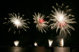 Feuerwerk Zürifest 2010 / Zum Vergrößern auf das Bild klicken