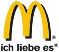 Logo McDonald`s / Zum Vergrößern auf das Bild klicken