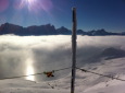 Nebelmeer Piz Martegnas / Zum Vergrößern auf das Bild klicken
